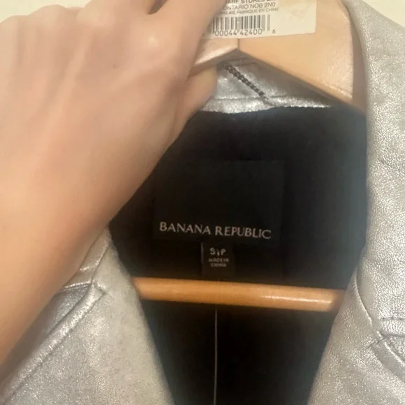 Silver Biker Jacket - Picture 5 of 6